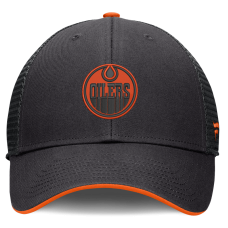 Бейсболка Edmonton Oilers Fanatics Black Fundamental Limits Trucker