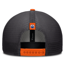 Бейсболка Edmonton Oilers Fanatics Black Fundamental Limits Trucker