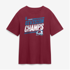 Colorado Avalanche Fanatics Burgundy 2026 Central Division Champions T-Shirt