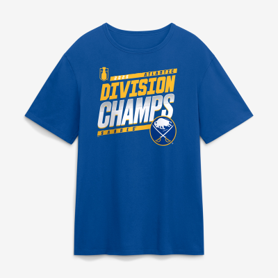 Футболка Buffalo Sabres Fanatics Royal 2026 Atlantic Division Champions