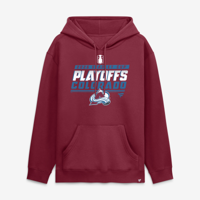 Colorado Avalanche Fanatics Burgundy 2026 Stanley Cup Playoffs Hoodie