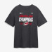 Футболка Carolina Hurricanes Fanatics Heather Charcoal 2026 Stanley Cup Champions Schedule