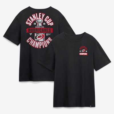 Футболка Carolina Hurricanes Fanatics Black 2026 Stanley Cup Champions