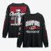 Футболка с длинным рукавом Carolina Hurricanes Fanatics Black 2026 Stanley Cup Champions