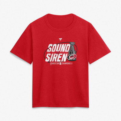 Женская Футболка Carolina Hurricanes Fanatics Red 2026 Stanley Cup Champions Parade Celebration