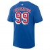 Футболка New York Rangers Wayne Gretzky Fanatics Blue Retired Player Nickname