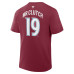Colorado Avalanche Joe Sakic Fanatics Burgundy Retired Player Nickname T-Shirt