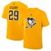 Pittsburgh Penguins Marc-Andre Fleury Fanatics Gold Authentic Stack Name & Number T-Shirt Pittsburgh Penguins Marc-Andre Fleury Fanatics Gold Authentic Stack Name & Number T-Shirt