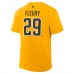 Pittsburgh Penguins Marc-Andre Fleury Fanatics Gold Authentic Stack Name & Number T-Shirt