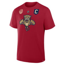 Футболка Florida Panthers Aleksander Barkov Fanatics Red 2026 NHL Winter Classic Authentic Stack Name & Number