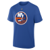 New York Islanders Matthew Schaefer Fanatics Royal Authentic Stack Name & Number T-Shirt