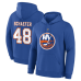 New York Islanders Matthew Schaefer Fanatics Royal Authentic Stack Name & Number Hoodie New York Islanders Matthew Schaefer Fanatics Royal Authentic Stack Name & Number Hoodie