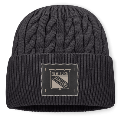 Шапка New York Rangers Fanatics Charcoal Road Phantom Oversized