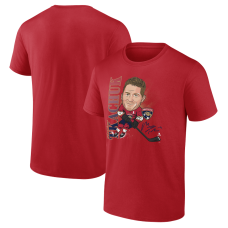 Футболка Florida Panthers Matthew Tkachuk Fanatics Red Caricature Player