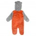 Newborn & Малышам Philadelphia Flyers Orange Game Nap Teddy Fleece Bunting Full-Zip Sleeper