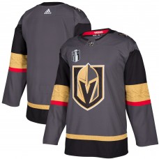 Игровая джерси Vegas Golden Knights adidas 2023 Stanley Cup Final Alternate - Gray
