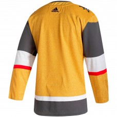 Игровая джерси Vegas Golden Knights adidas 2023 Stanley Cup Final Home - Gold