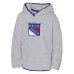 Толстовка Подростковая Girls New York Rangers Heather Gray Ultimate Teddy Fleece