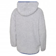 Толстовка Подростковая Girls New York Rangers Heather Gray Ultimate Teddy Fleece