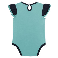 Girls Infant Seattle Kraken Navy/Light Blue Two-Pack Training Bodysuit Set