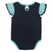 Girls Infant Seattle Kraken Navy/Light Blue Two-Pack Training Bodysuit Set