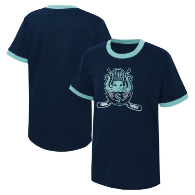 Футболка Seattle Kraken Youth Ice City - Navy