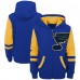 Толстовка на молнии St. Louis Blues Youth Face Off Color Block - Blue