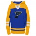 Толстовка St. Louis Blues Youth Ageless Revisited Lace-Up V-Neck - Blue