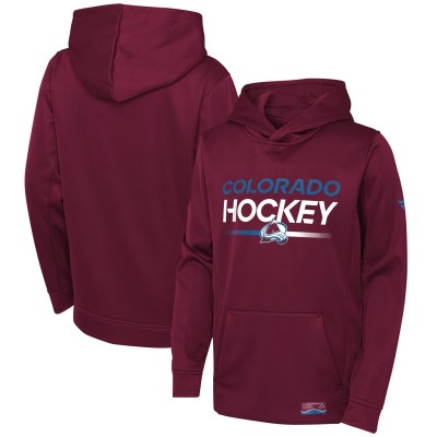 Толстовка Colorado Avalanche Youth Authentic Pro - Burgundy