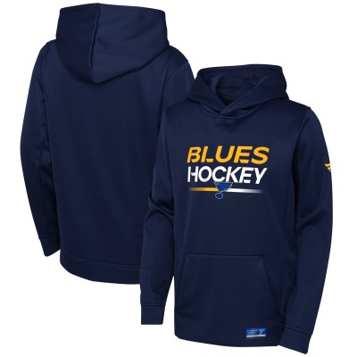 Толстовка St. Louis Blues Fanatics Youth Authentic Pro - Navy