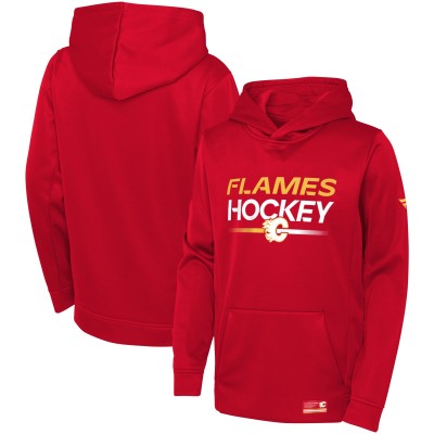 Толстовка Calgary Flames Youth Authentic Pro - Red