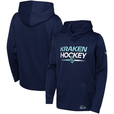 Толстовка Seattle Kraken Youth Authentic Pro - Deep Sea Blue