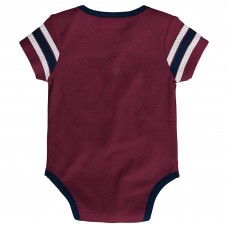 Малышам Colorado Avalanche Burgundy Hockey Jersey Bodysuit