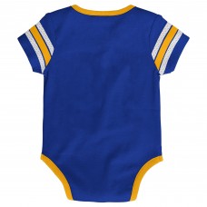 Малышам St. Louis Blues Blue Hockey Jersey Bodysuit