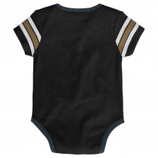 Малышам Vegas Golden Knights Black Hockey Jersey Bodysuit