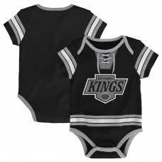 Малышам Los Angeles Kings Black Hockey Jersey Bodysuit