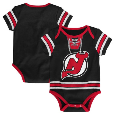 Джерси для малыша New Devils Black Hockey Bodysuit