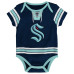 Малышам Seattle Kraken Deep Sea Blue Hockey Jersey Bodysuit