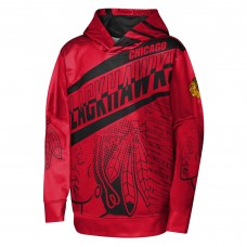 Толстовка Подростковая Chicago Blackhawks Red Home Ice Advantage