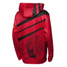 Толстовка Подростковая Chicago Blackhawks Red Home Ice Advantage