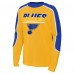 Футболка St. Louis Blues Youth Pro Assist Long Sleeve - Gold/Blue