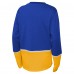 Футболка St. Louis Blues Youth Pro Assist Long Sleeve - Gold/Blue