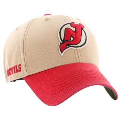 Бейсболка New Jersey Devils 47 Khaki/Red Dusted Sedgwick MVP