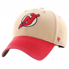 Бейсболка New Jersey Devils 47 Khaki/Red Dusted Sedgwick MVP