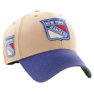 Бейсболка New York Rangers 47 Khaki/Blue Dusted Sedgwick MVP