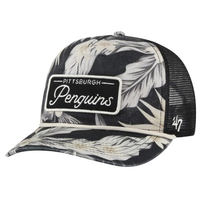 Бейсболка Pittsburgh Penguins 47 Tropicalia Allover Print - Black