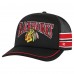 Бейсболка Chicago Blackhawks 47 Sideband Stripes - Black