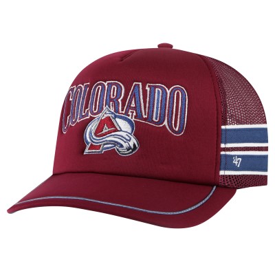 Бейсболка Colorado Avalanche 47 Sideband Stripes - Burgundy