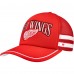 Detroit Red Wings 47 Red Sideband Stripes Trucker Snapback Hat Detroit Red Wings 47 Red Sideband Stripes Trucker Snapback Hat