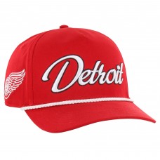 Бейсболка Detroit Red Wings 47 Overhand Logo Side Patch Hitch - Red